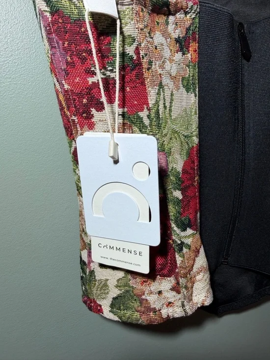 COMMENSE Floral Tapestry Corset Top - Size M - Picture 5 of 8